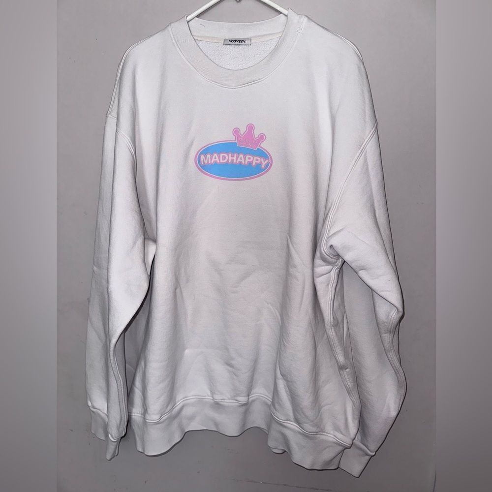 MADHAPPY | Crown Fleece Crewneck Sweatshirt Size XXL